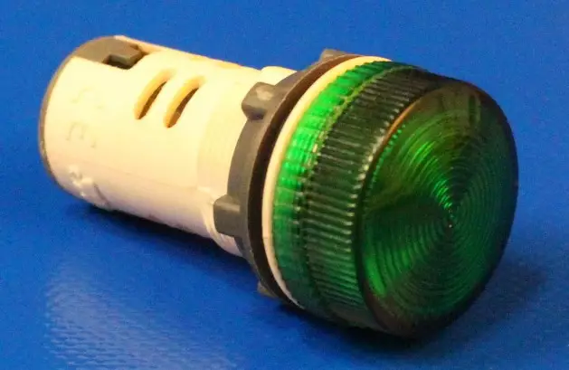 LED-merkkilamppu 22mm Vihreä 110Vdc - 22mm LED-merkkivalot 110Vdc - RCB7IVL73110Vdc - 1