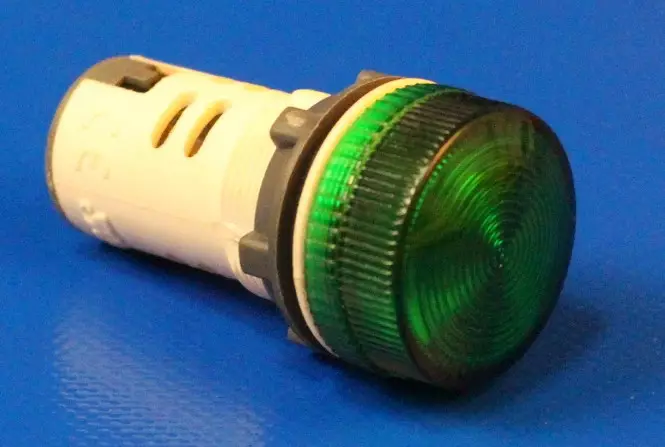 LED-merkkilamppu 22mm Vihreä 48Vac/dc - 22mm LED-merkkivalot 48Vac/dc - RCB7IVL7348Vac-dc - 1