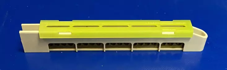 PE rima LZ-18 16x1,5-16+3x6-25mm² taustalevykiinnityksellä - Ruuviliitäntäiset N- ja PE-kiskot - 47118LZ18PE - 1