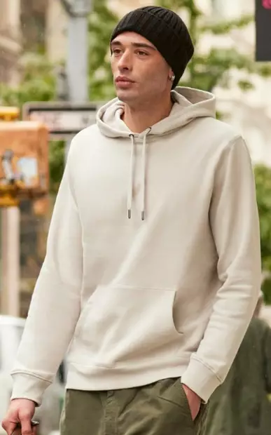 B&C KING Miesten Premium huppari WU02K "The B&C Royal Line" - Vetoketjuttomat miesten hupparit - WU02K - 1