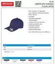 Kansas Flex lippis Navy L/XL (59/60 cm) - Lippikset - RC85NVY3-L - 2