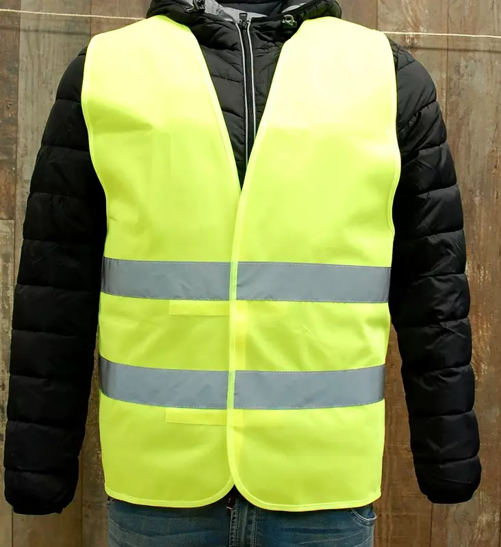 Huomioliivi Hi-Vis Keltainen XXL/3XL lka2 - Miesten huomioväriset turvaliivit - 5500XK-XXL - 1