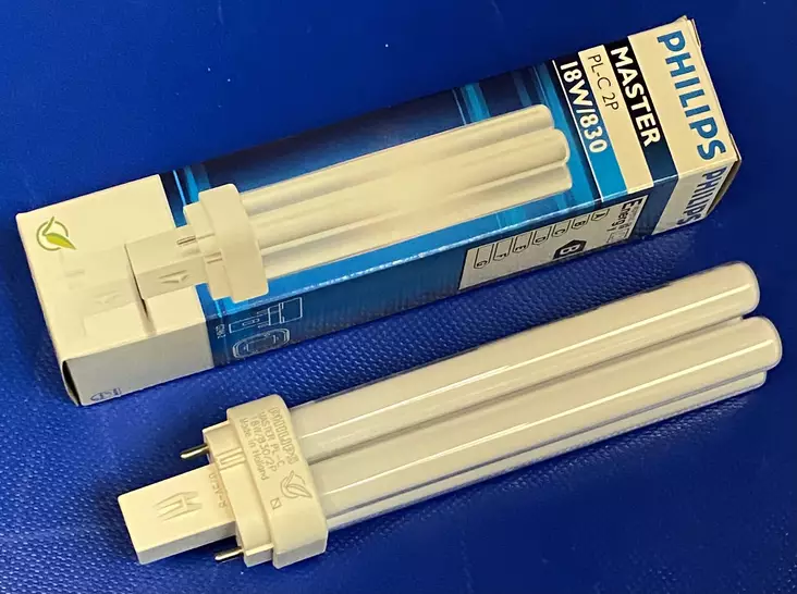 Pienoisloisteputki 18W Philips Master 1200 lm - Pienoisloisteputket - PLC2P18WG24dz - 1